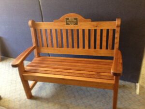 Custom Memorial Bench